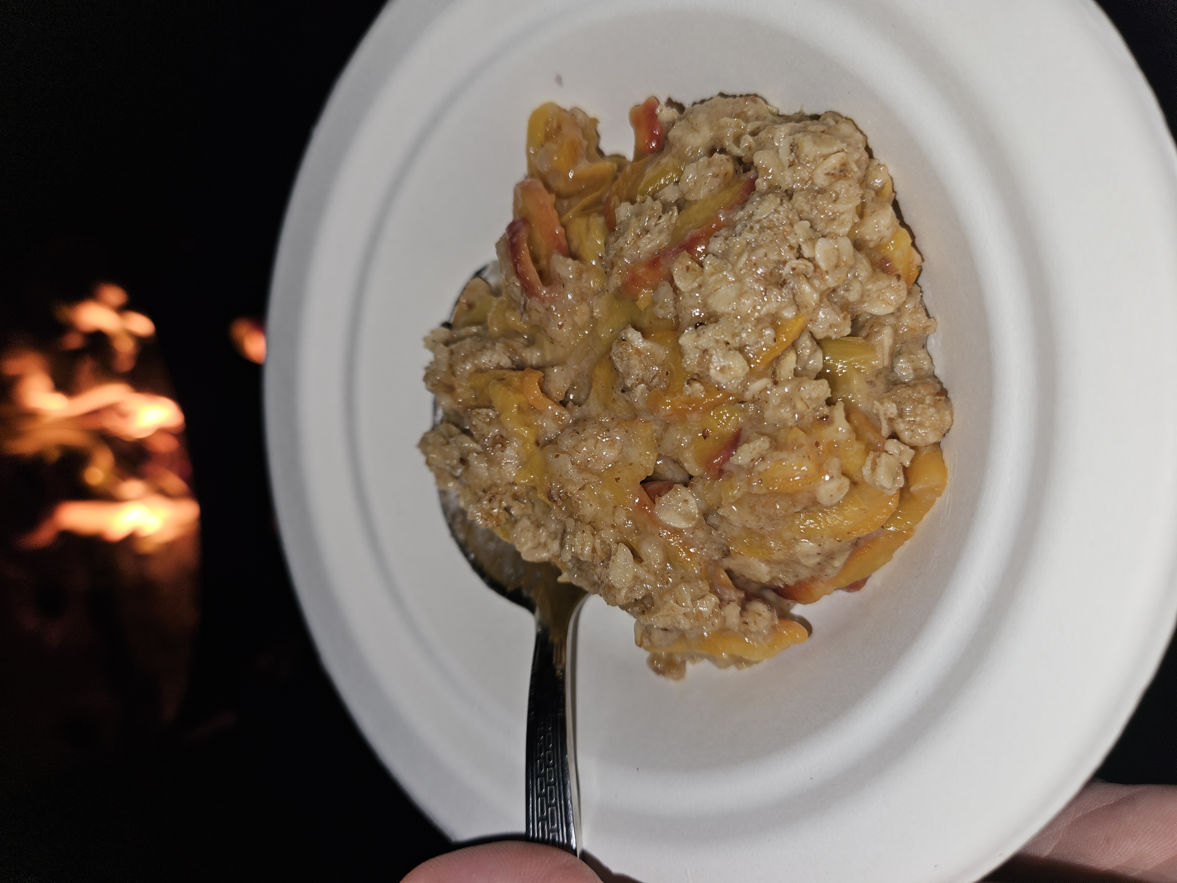 peach cobbler